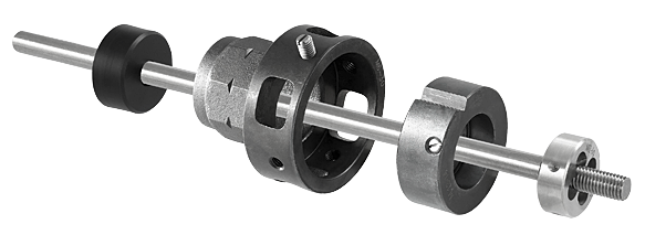 Attachment heads for button dies/intermediate rings/guide bushings 